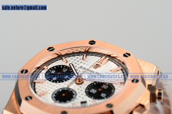 Audemars Piguet Royal Oak 41MM Chronograph Watch Rose Gold 26331OR.OO.1220OR.03 (EF)